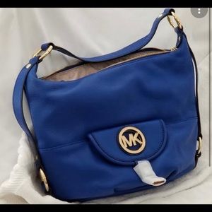 Blue Michael Kors Purse